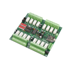 Industrial Relay Controller 16-Channel DPDT + 8-Channel ADC